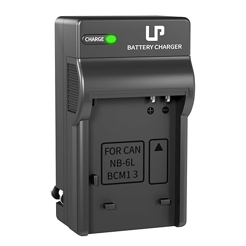 LP NB-6L NB-6LH Battery Charger, Camera Charger for Canon