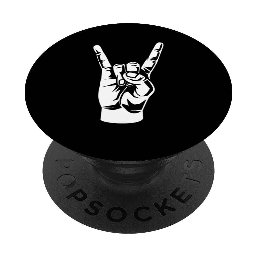 Rock n Roll Hand PopSockets Swappable PopGrip