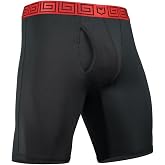SHEATH V Men's 8" Modal Dual Pouch Boxer Briefs