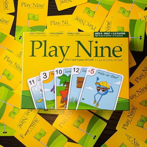 PLAY NINE The Card Game for Families,Best Strategy Game For Couples