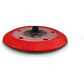Chemical Guys TORQ BUFLC201 R5 Dual-Action Backing Plate with Hyper Flex Technology, Red (5 Inch)