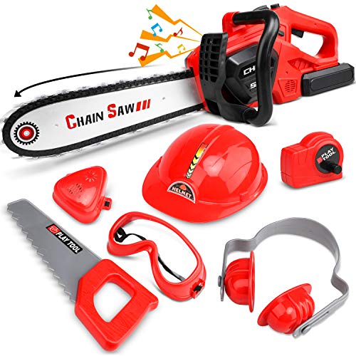 Steam Life Kids Tool Set Electric Toy Chainsaw Costume Kids Chainsaw