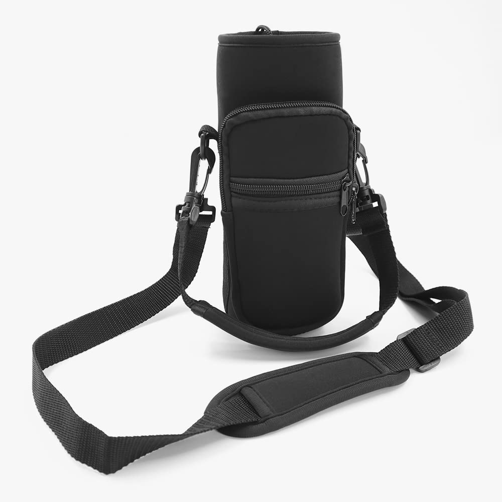 Chihutown Outdoor Sport 32oz Water Bottle Carrier with Shoulder Strap Tactical Military Water Bottle Holder Pouch, Water Bottle Holder, Sports Water Bottle Sling Case Holder Sleeve Pouch