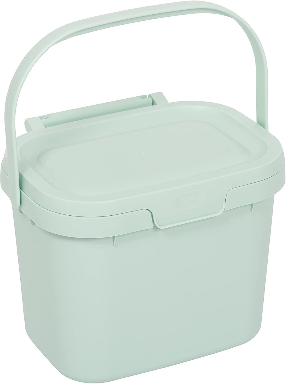 Addis Everyday Kitchen Food Waste Compost Caddy Bin 4.5 L Mist Green