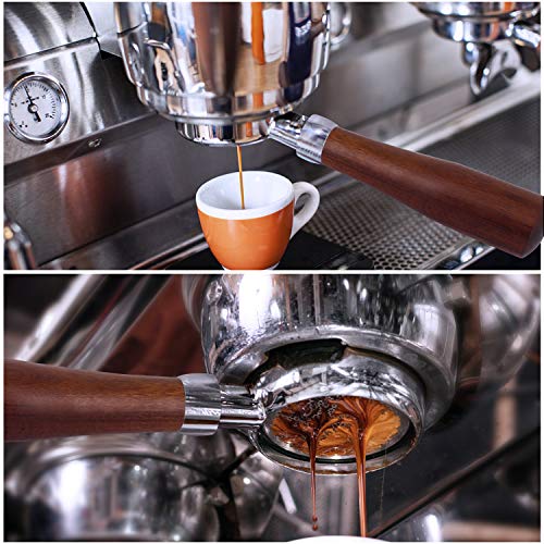 54mm Bottomless Naked Portafilter Fits 54mm Breville 8 Series Barista Series Filter Basket