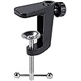 YNHFIFI Replacement Aluminum Alloy Universal Bracket Adjustable C-Clamp Desk Light Mounting Bracket Cantilever Bracket for Microphone Arm and Desktop Table Lamp