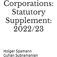 Corporations: Statutory Supplement: 2022/23