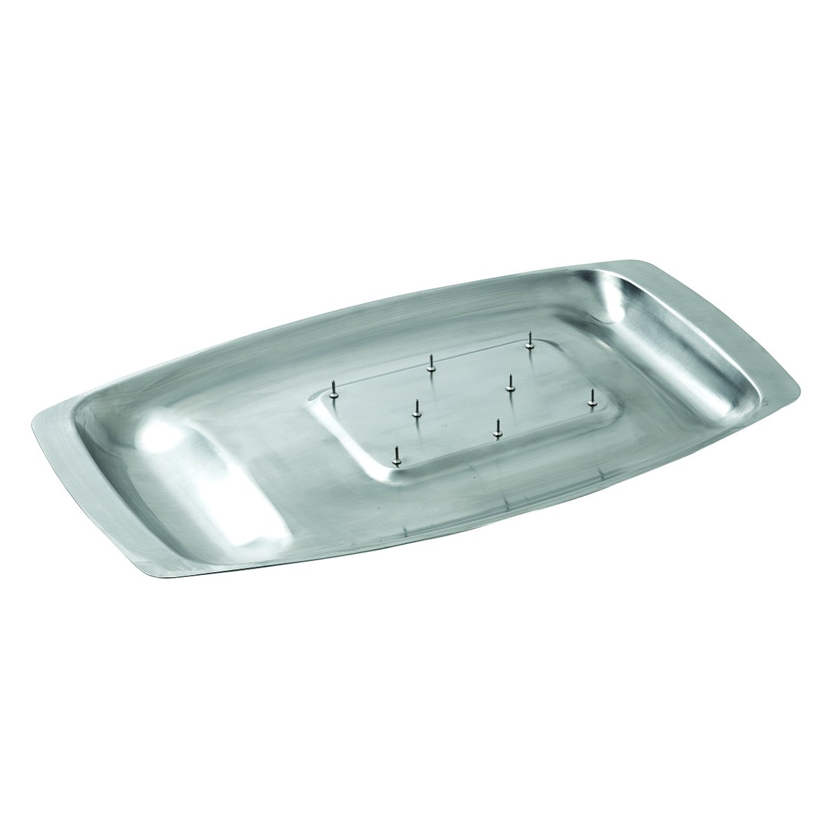 Dexam 17810117 Chichester Carving Dish with Spikes, s/s 45 x 27cm, Stainless Steel, Silver