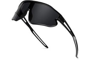 SEKKAF Kids Sunglasses, Youth Baseball Sunglasses Polarized Sports Cycling Shades for Boys Girls Lightweight Frame