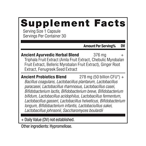 Probiotics by Ancient Nutrition, Ultimate with Turmeric, Ginger and