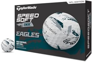 TaylorMade Golf Speed Soft Ink NFL Golf Balls