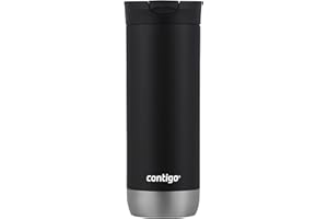 Contigo Huron 2.0 Stainless Steel Travel Mug with Leak-Proof SnapSeal Lid, Vacuum-Insulated Tumbler for Coffee and Tea