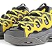 Osiris D3 2001 Shoes - Charcoal/Yellow - 11.5