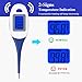 Thermometer for Fever, Adoric Digital Medical Thermometer - Rectal and Oral Thermometer with Fever Indicator, Accurate and Fast Readings for Babies and Adults