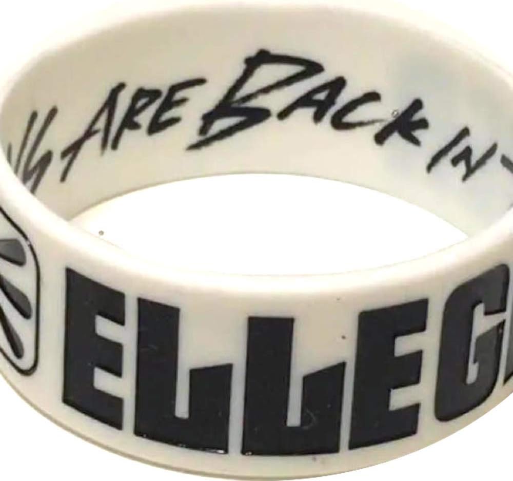 Amazon Co Jp エルレ Ellegarden ラバーバンド ラババン 新木場 18 白 ホビー 通販