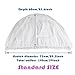 [2 Pack] Baby Nets for Strollers, Carriers, Car Seats, Cradles, Fits Most PacknPlays, Cribs, Bassinets & Playpens, Soft Durable Shield Netting
