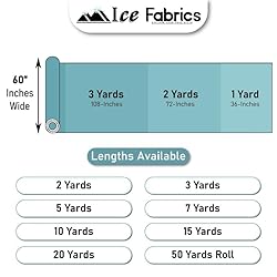 Ice Fabrics Cotton Polyester Broadcloth Fabric by