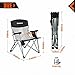 KingCamp Camping Chair Mesh High Back Ergonomic with Cup Holder Armrest Pocket Headrest Breathable Folding Portable Oversized Heavy Duty, Supports 330 lbsthumb 1