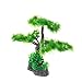 Saim Artificial Pine Tree Plastic Plant Decor for Aquarium Fish Tank Bonsai Ornament Red Green 7