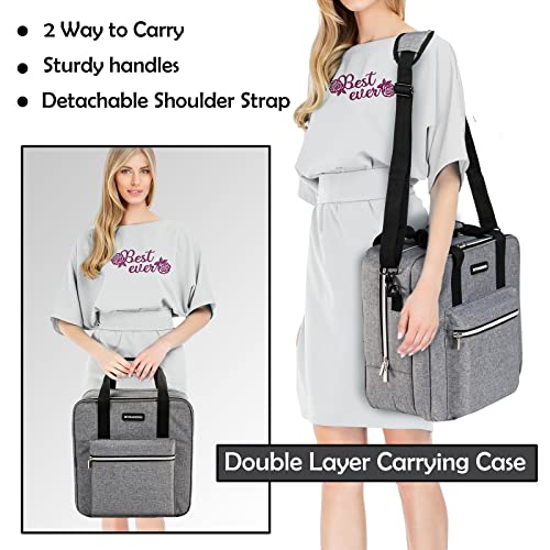 DoubleLayer Carrying Case for Cricut Easy Press 2 12x10, Cricut Heat