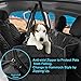 Veken Dog Seat Cover for Cars Trucks and SUVs, 600D Heavy Duty Pets Car Seat Cover, Waterproof & Wear-Resistant Durable Nonslip Backing & Hammock Convertible