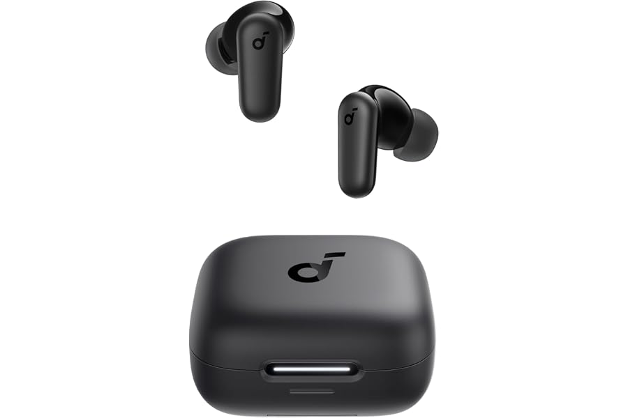 soundcore P30i da Anker, ANC Fone de Ouvido Bluetooth 5.4 Sem Fio, TWS | 45H, com Cancelamento de Ruído Adaptativo, Graves Po