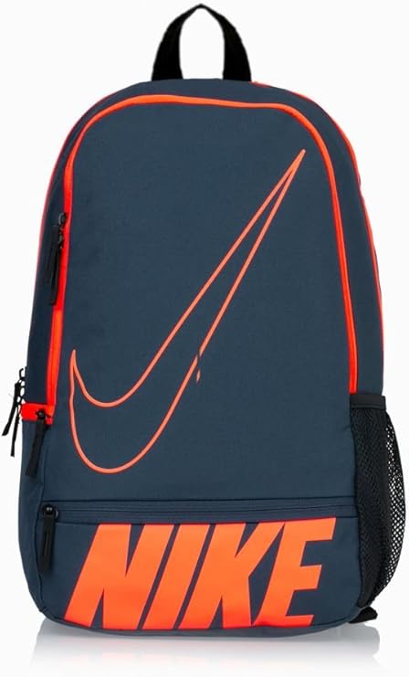 blue and orange nike backpack
