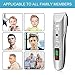 Cordless Hair Clipper for Men, Hair Cutting Machine with Trimmer Cutter 4 Combs Attachments, Professional Low Noise USB Charging-Silver (Hair Clipper)