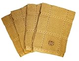 Calphalon Textiles 4-Piece Solid Dish Cloth Set, Biscotti