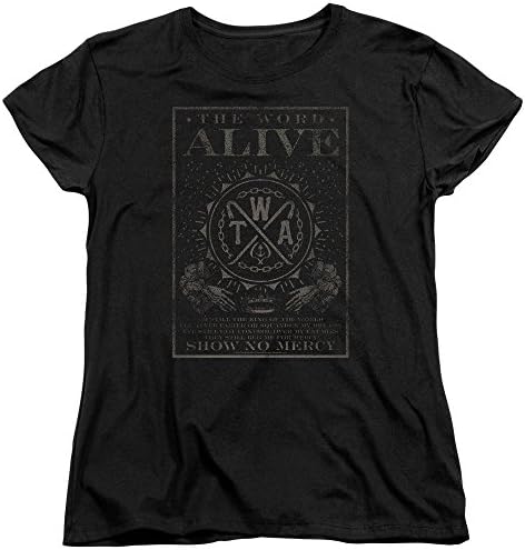 The Word Alive - Show No Mercy - Women's Cap Sleeve T-Shirt - Medium