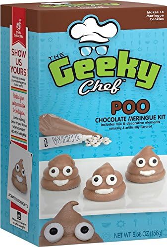 Crafty Cooking Kits Geeky Chef Poo Chocolate Meringue Kit, 5.58 Ounce