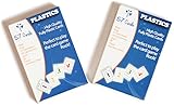 Fully Plastic 57 Cards - 2 Decks: Perfect for Playing the Rook Game