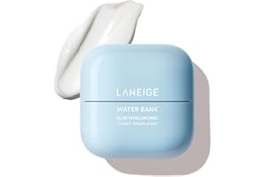 LANEIGE Water Bank Blue Hyaluronic Cream Moisturizer: Hydrating Korean Face Cream with Squalane & Ceramide for Skin Barrier Support, Dermatologist-Tested