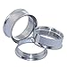 Longbeauty 6 Pair Stainless Steel Screwe Flesh Tunnel Expander Eer Plug Gauge Earlets 6 Colors 16MM