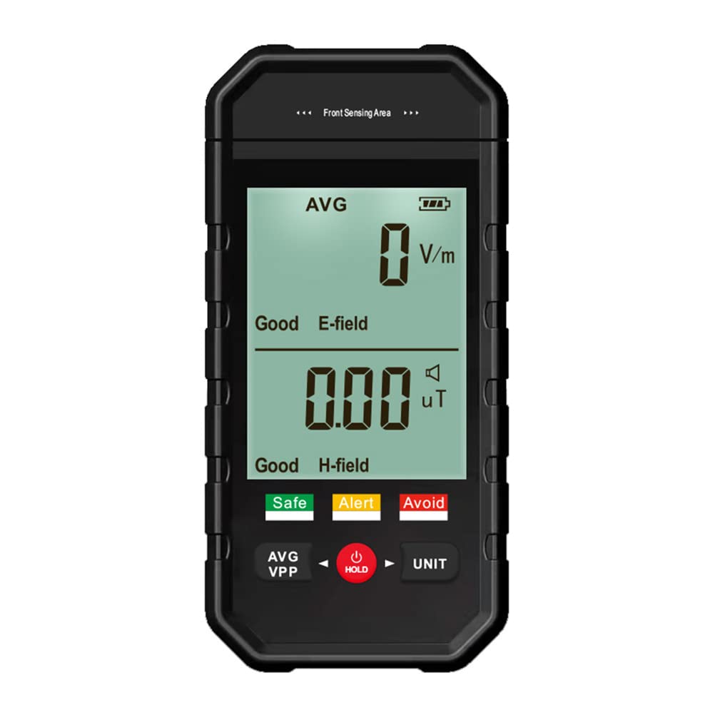 Geiger Counter Portable ET925 Nuclear Radiation Detector LCD Display Radioactive Tester with Three Levels and Alarm