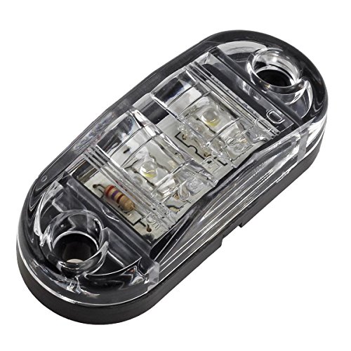 image for Partsam 2X Trailer Truck Surface Mount LED Oval 2.5