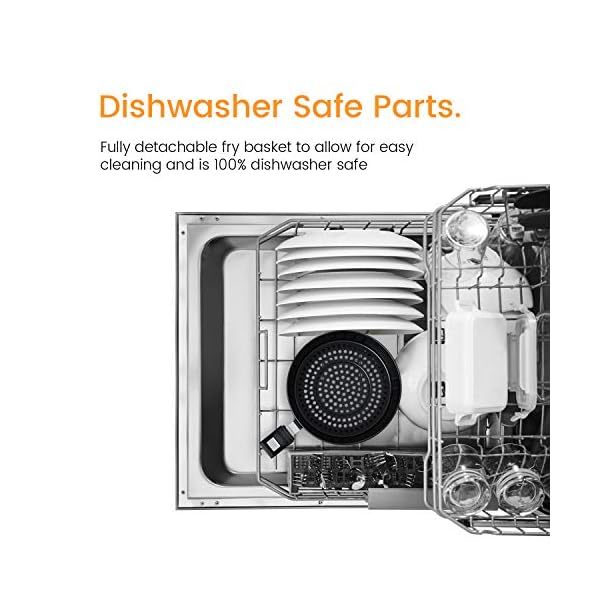 Pro Breeze 4.2L Air Fryer 1400W with Digital Display, Timer and Fully Adjustable Temperature Control for Healthy Oil…