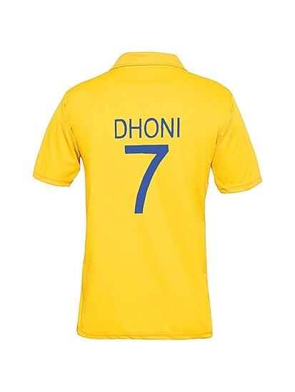 csk jersey dhoni