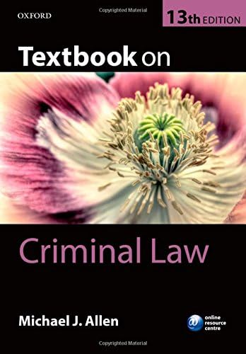 Textbook on Criminal Law Paperback – 30 April 2015