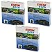 Eheim Carbon Filter Pad for ECCO Canister Filters - 9 Total Filters (3 Packs with 3 Pads per Pack)