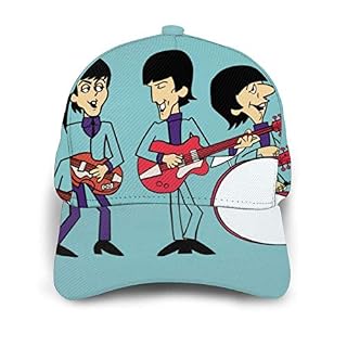 DAWN&ROSE Anime Bea-tles Casquette de baseball en polyester confortable et résistante à l’eau réglable pour homme et… - Les Beatles, Paul McCartney, John Lennon, RIngo Starr, George Harrison DAWN&ROSE Anime Bea-tles Casquette de baseball en polyester confortable et résistante à l'eau réglable pour homme et… – Image 3