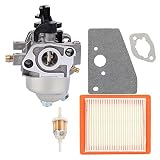 Buckbock Carburator Carb with Air Fuel Filter Rebuild Diaphragm Gasket Kit for Kohler XT650 XT675 XT149 20371 Courage XT6 XT7 Engine 14 853 21-S 14 853 36-S 14 853 49-S Stens 520-706