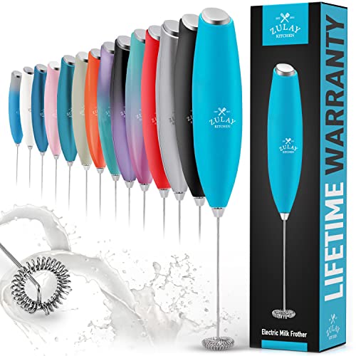 Zulay Powerful Milk Frother for Coffee with Upgraded Titanium Motor ...
