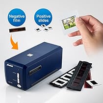 Plustek OpticFilm 8100 35mm Negative Film Slide Scanner Digitizer 7200 DPI 69 MP Optical Resolution Photograph Converter - Support PC/MAC - Bundle SilverFast SE Plus 8 - 20