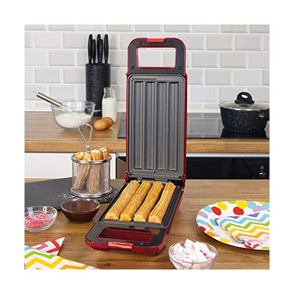 Global-Gizmos-35529-Churros-Maker-700W-Piping-Bag-Included-Thermostatically-Controlled-180-Rotary-System-For-The-Perfect-Bake-Freshly-Bake-4-Churros-At-A-Time-Ready-In-Minutes Global Gizmos 35529 Churros Maker 700W / Piping Bag Included / Thermostatically Controlled 180° Rotary System For The…