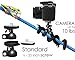 Nialik Flexible Tripod For Your Camera, Phone, Flashlight or GoPro, Lightweight and Compact Professional Stand In Your Pocket. Can Hold Up To 10 Lbs