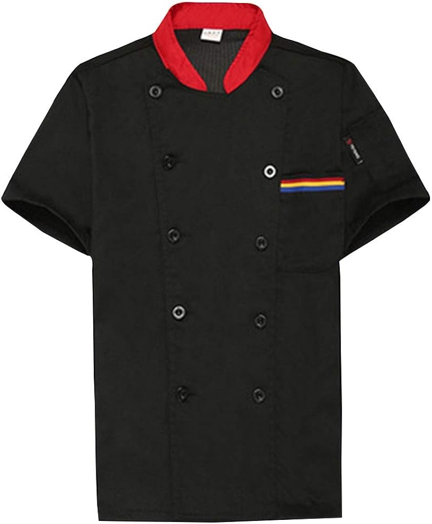 Chef Clothes Unisex Short Sheeve Kitchen Personalized Chef