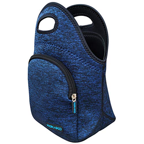 Lunch Boxes Neoprene Small Lunch Bag by KOKAKO Tote Washable Insulated