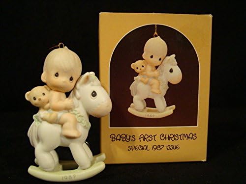 1987 baby's first christmas ornament