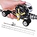 Sougayilang 2-piece Baitcasting Fishing Rod with Fishing Reel Combos Left/right